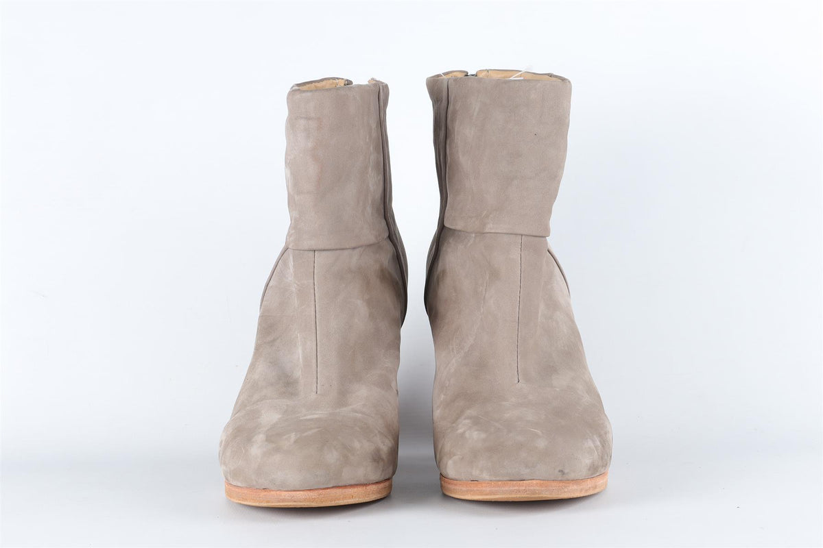 RAG & BONE GREY SUEDE ANKLE BOOTS EU 38 UK 5 US 8