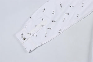 BONPOINT WHITE KIDS BOYS SHIRT 10 YEARS