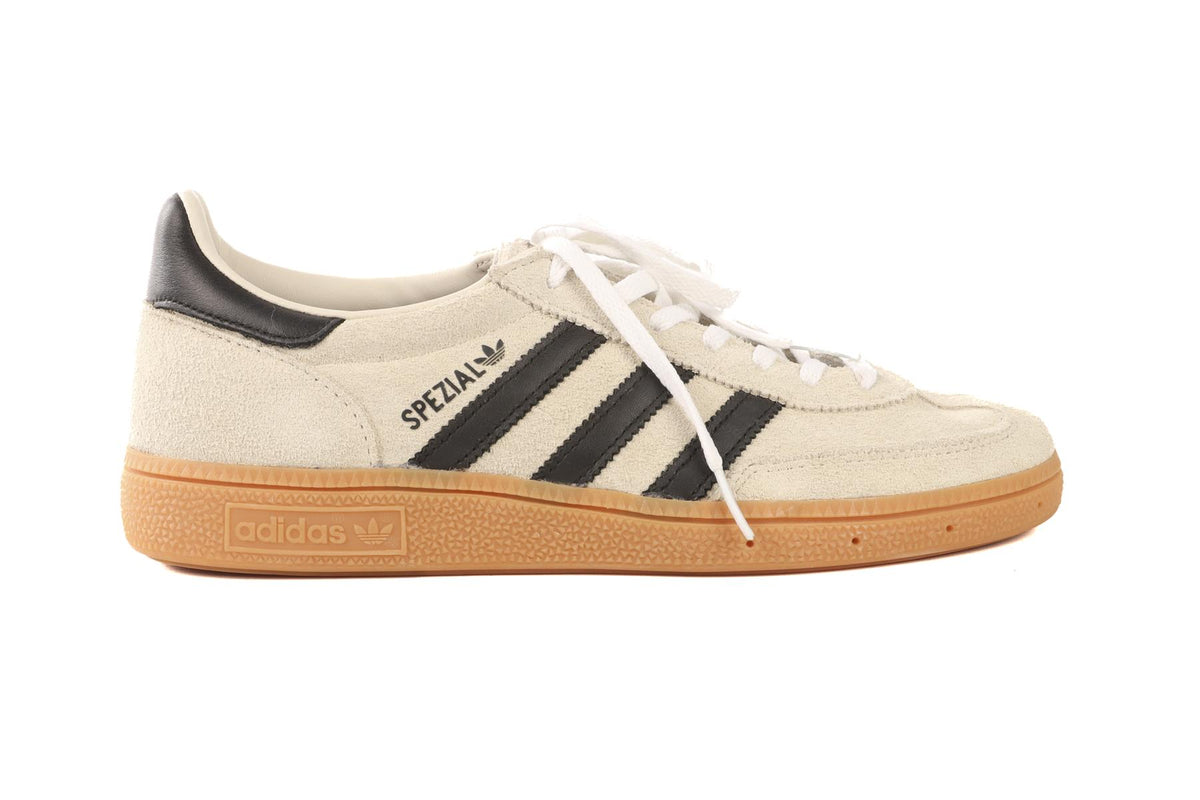 ADIDAS GREY HANDBALL SPEZIAL CREAM BLACK SNEAKERS EU 39 1/3 UK 6 US 7.5