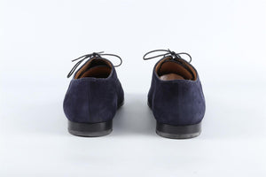 CHRISTIAN LOUBOUTIN NAVY MEN'S SUEDE LOAFERS EU 45 UK 11 US 12