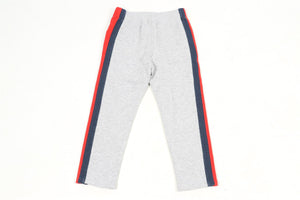 GUCCI GREY, NAVY AND RED KIDS BOYS COTTON PANTS 9 YEARS