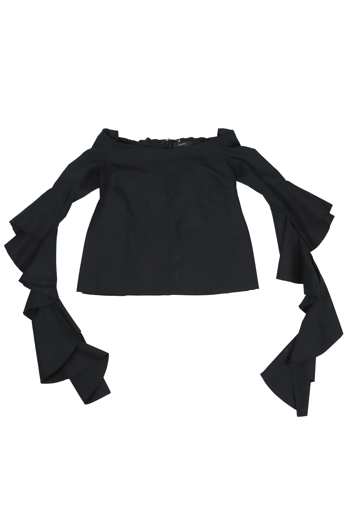 ELLERY BLACK COTTON TOP UK 6
