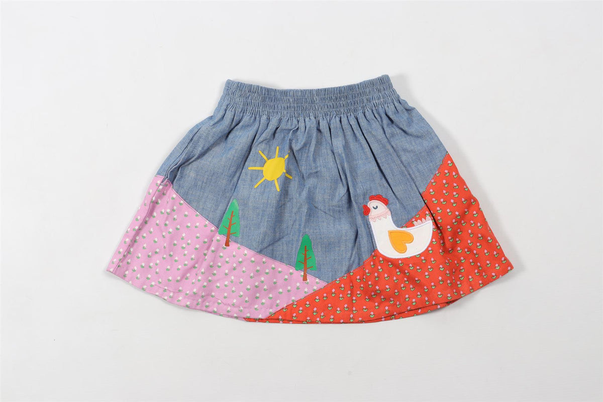 STELLA MCCARTNEY BLUE KIDS GIRLS SKIRT 6 YEARS