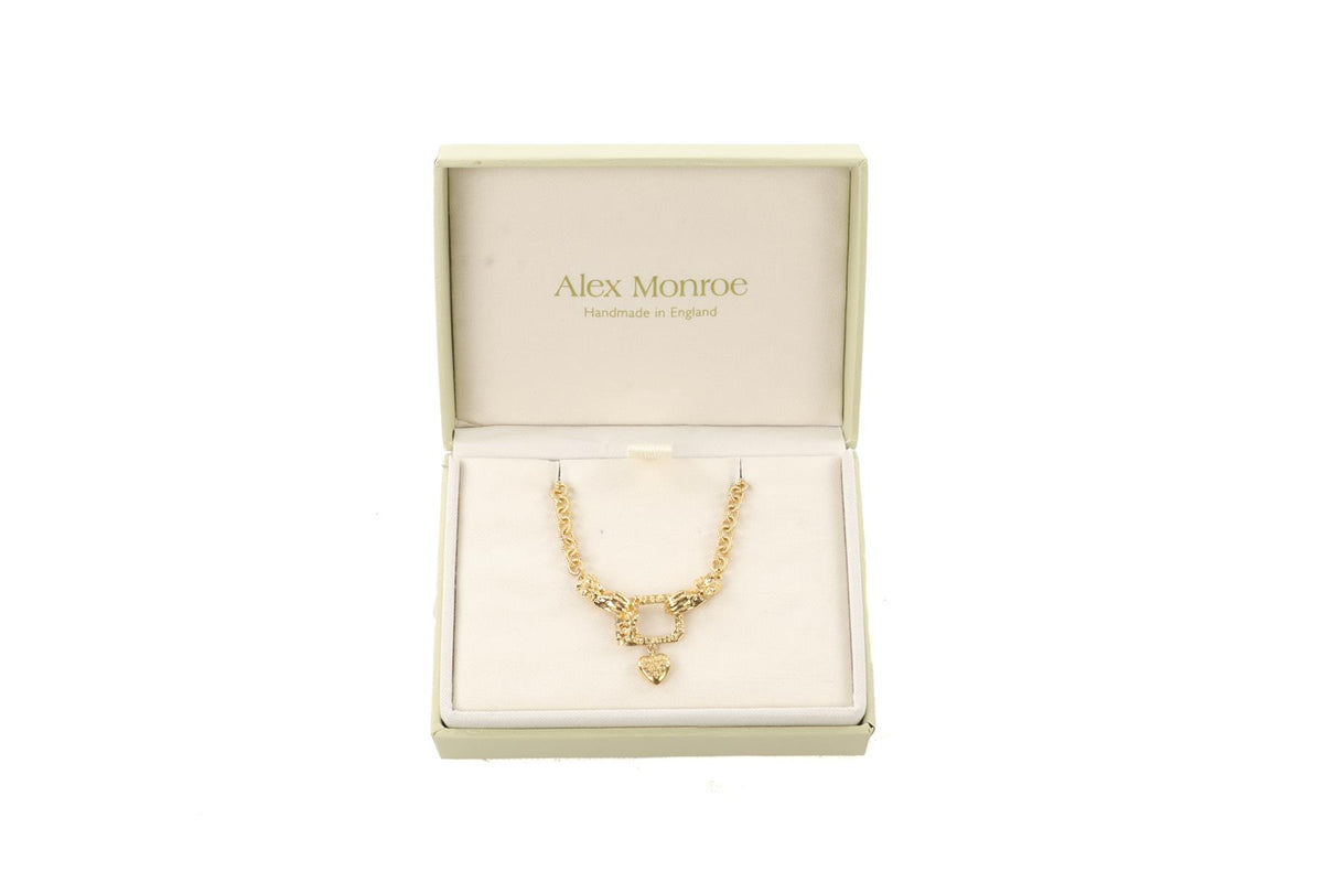 ALEX MONROE GOLD NECKLACE