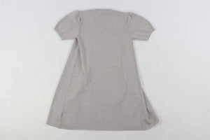 FENDI GREY WOOL MINI DRESS 12 YEARS