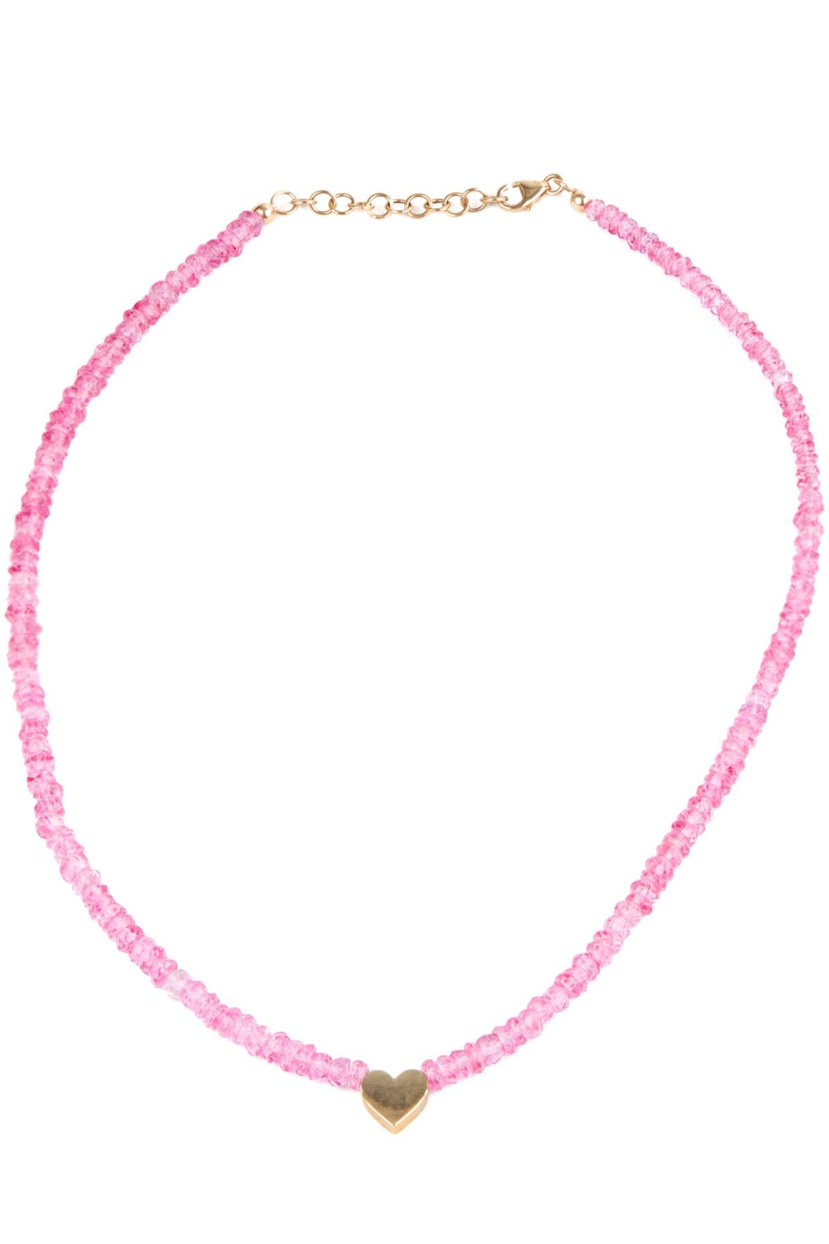 ROXANNE FIRST PINK THE WARRIOR BEAD NECKLACE 34-37 CM