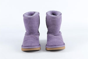 UGGS PURPLE GIRLS SUEDE ANKLE BOOTS