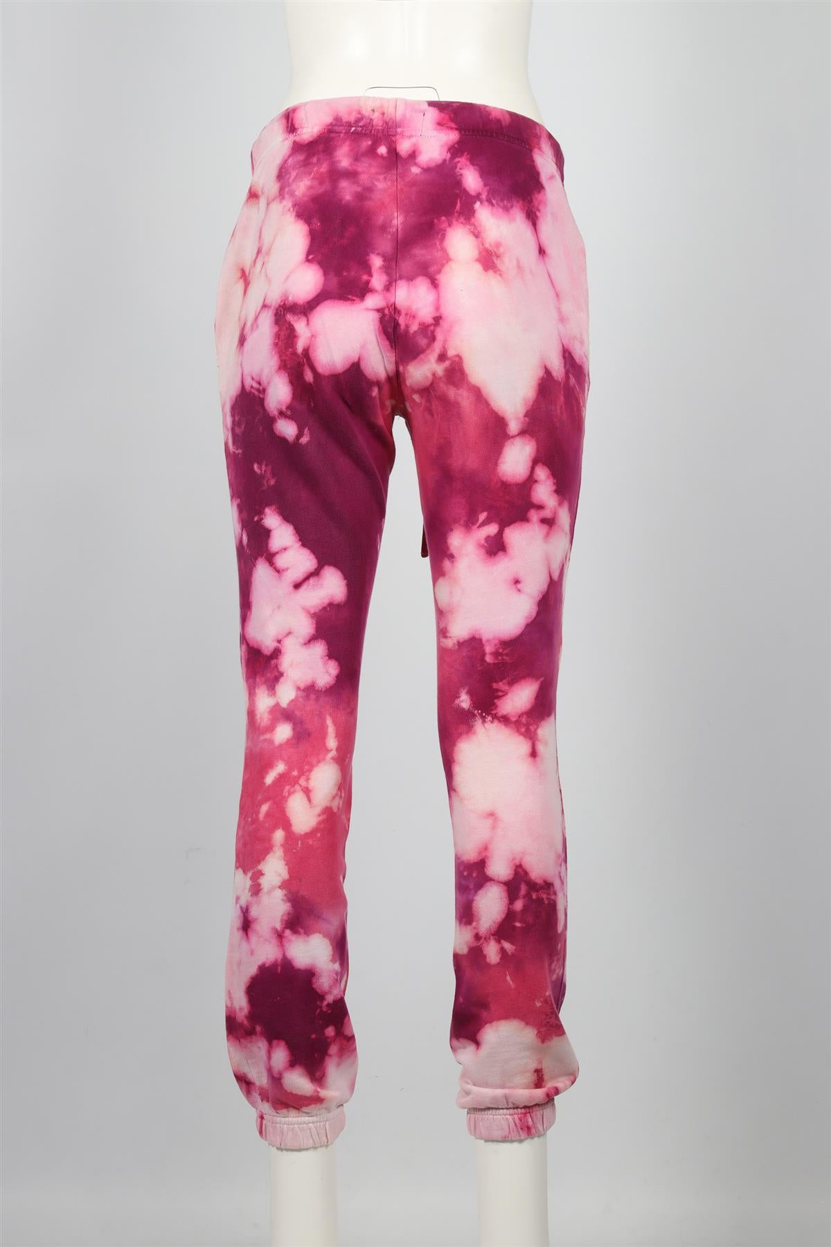 COTTON CITIZEN PINK COTTON TRACK PANTS SMALL