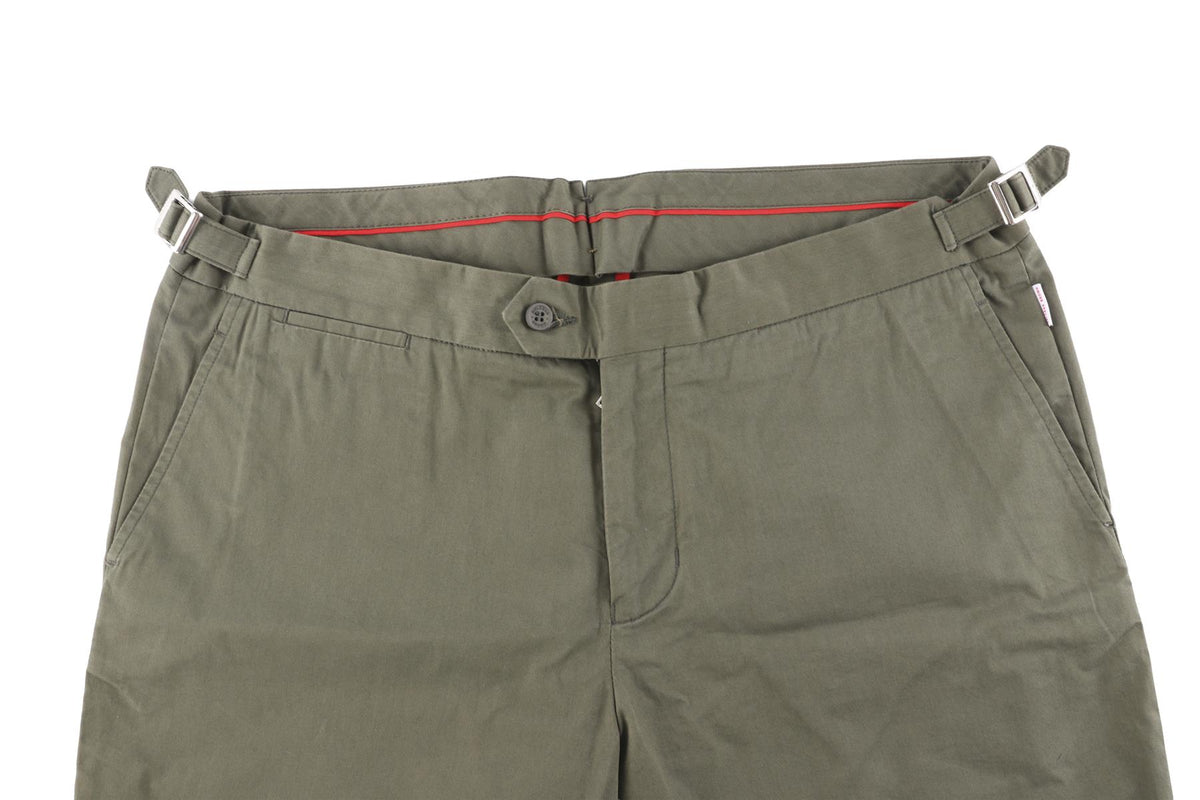 ORLEBAR BROWN GREEN MENS COTTON SHORTS W34