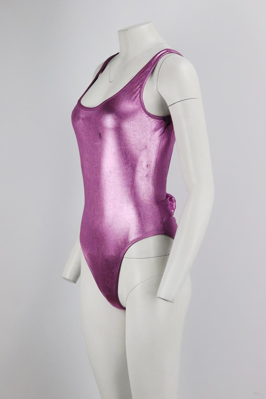 BETH RICHARDS TIE BACK STRETCH SWIMSUIT MEDIUM