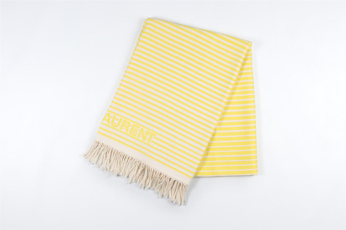 SAINT LAURENT YELLOW TOWEL