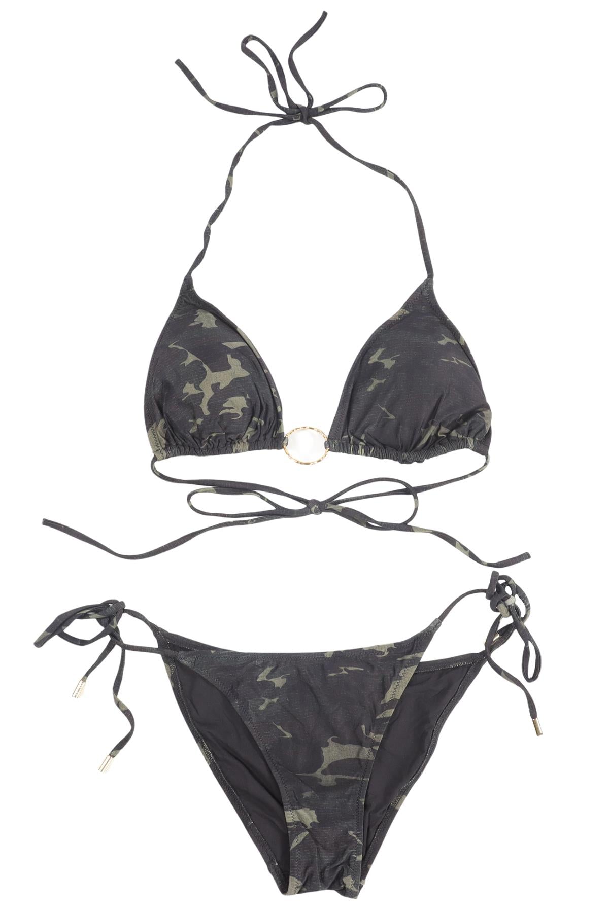 MELISSA ODABASH GREEN BIKINI UK 12-16
