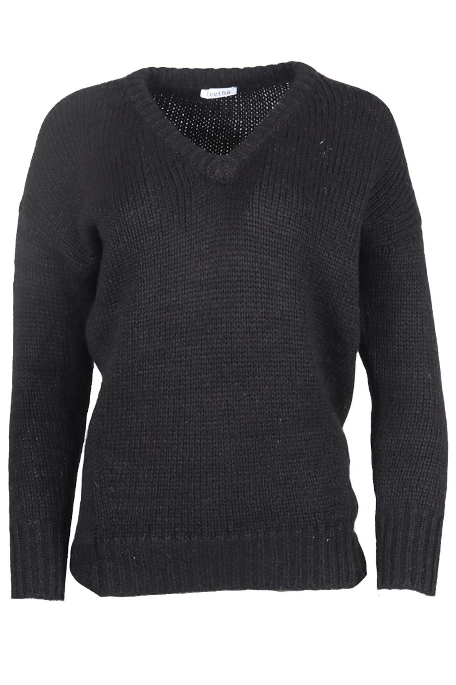 LEETHA SILK AND CASHMERE BLEND SWEATER XSMALL
