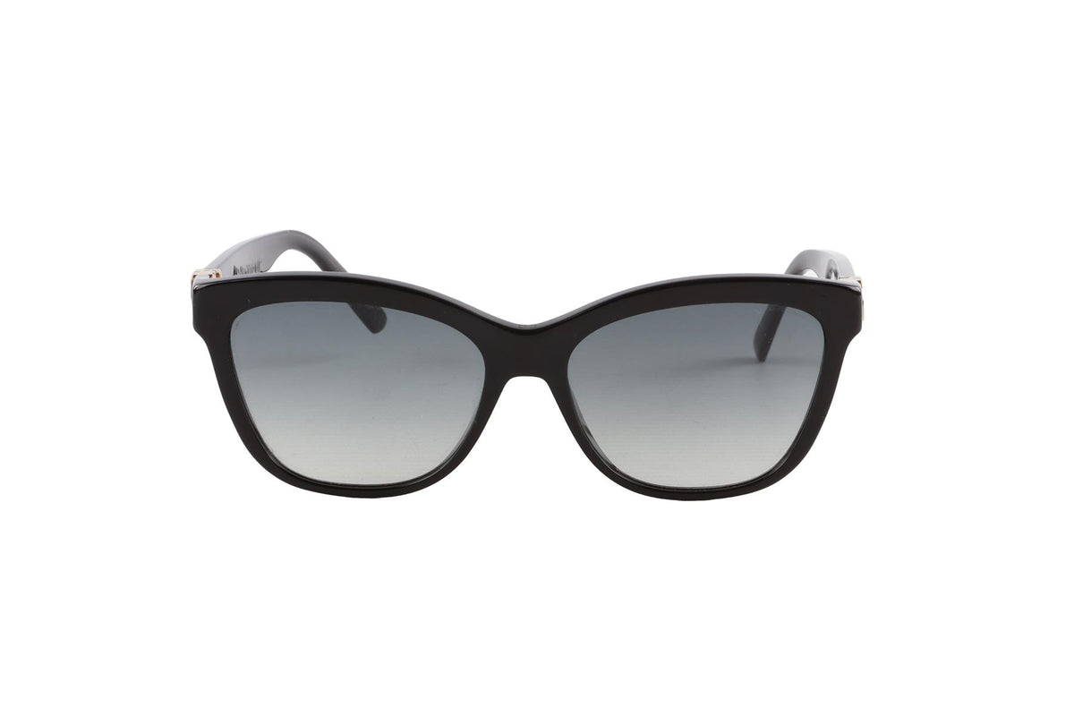 CHRISTIAN DIOR BLACK SQUARE FRAME ACETATE SUNGLASSES