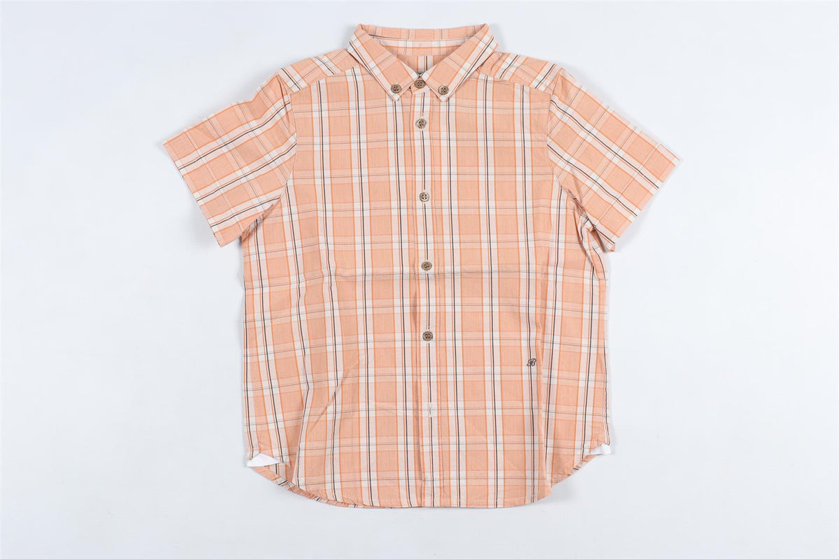 BONPOINT ORANGE KIDS BOYS SHIRT 6 YEARS