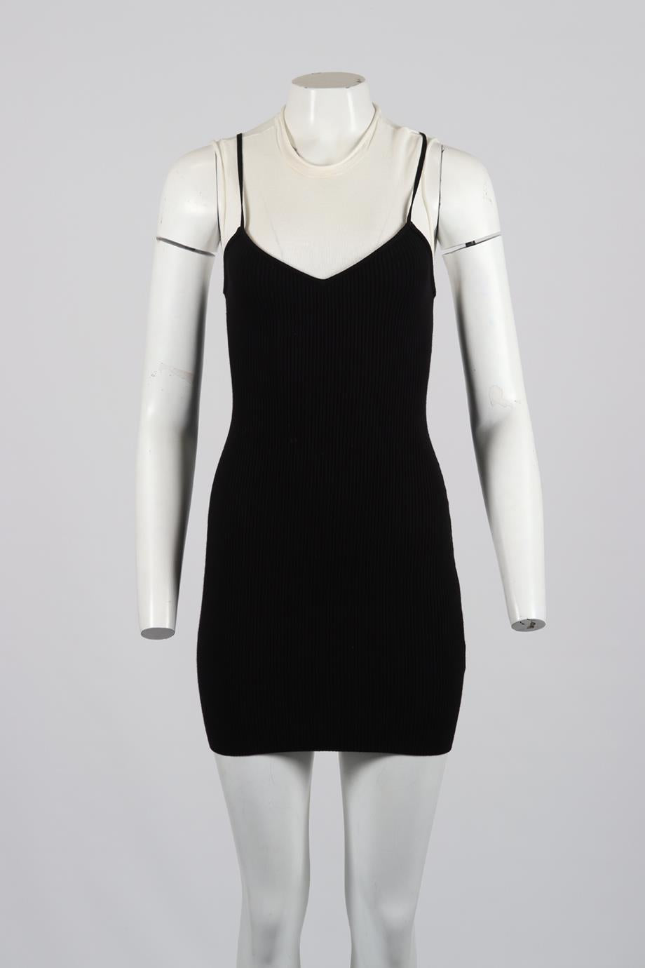 A.L.C. STRETCH KNIT MINI DRESS XSMALL