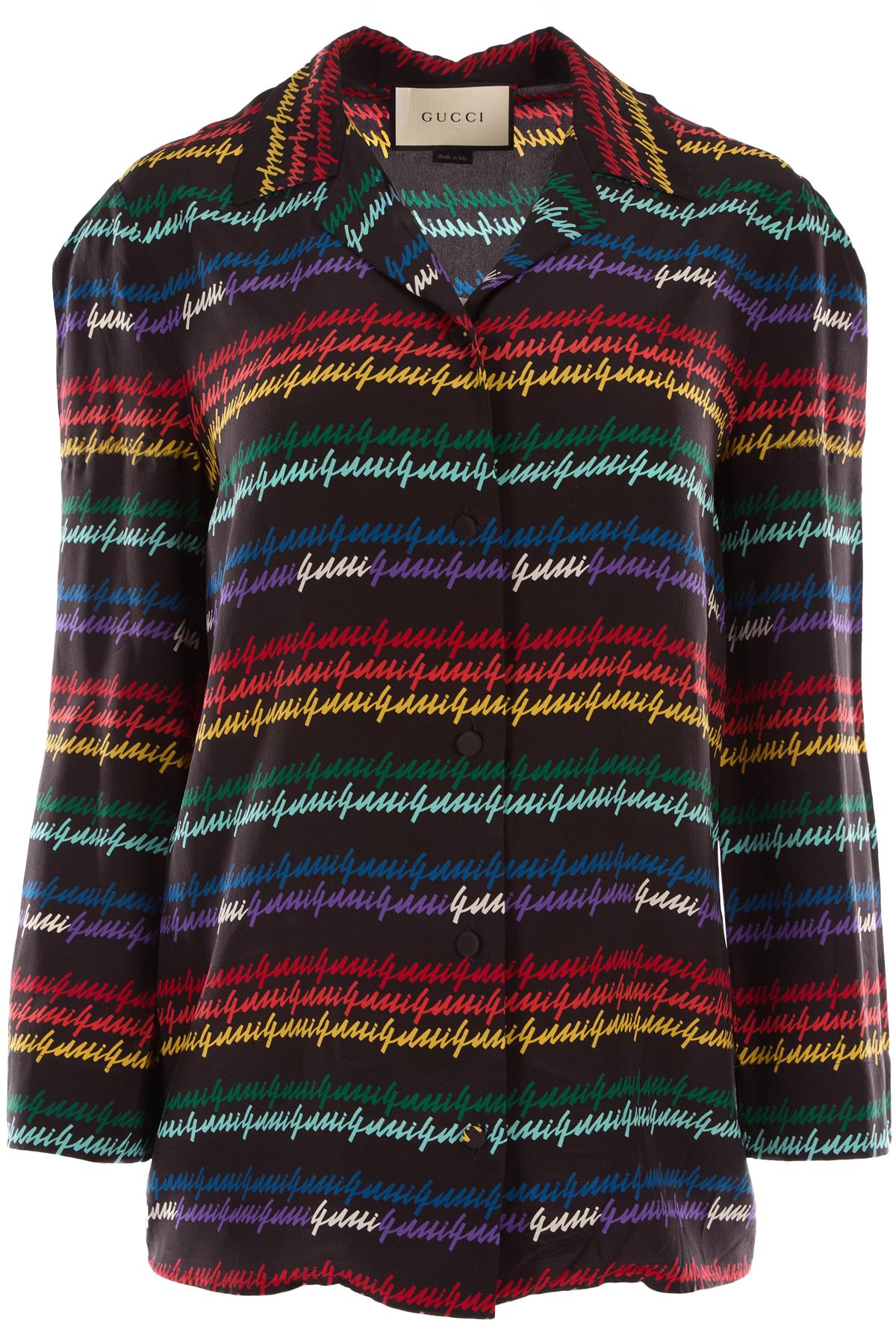 GUCCI MULTI SILK SHIRT IT 42