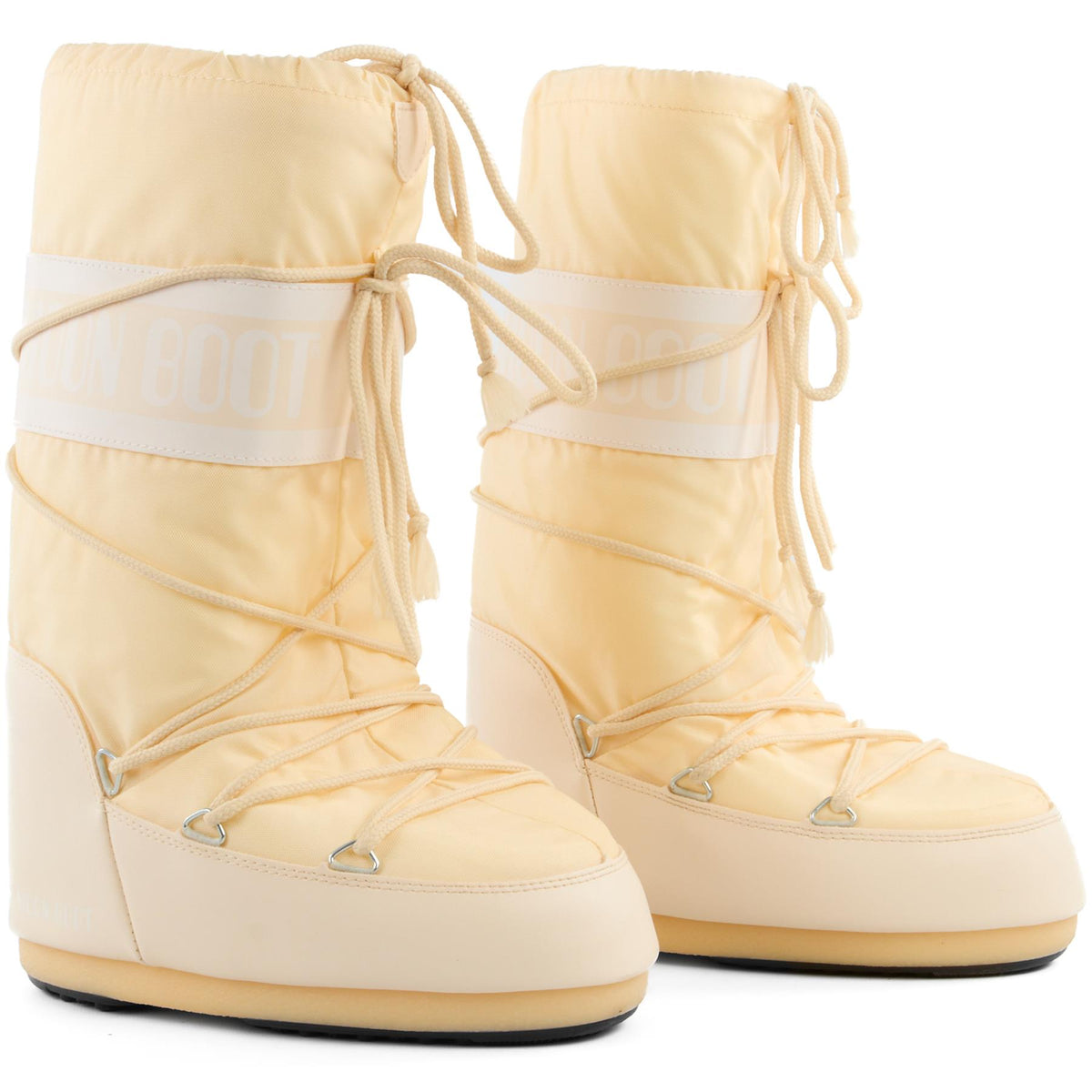 MOON BOOT CREAM KIDS GIRLS BOOTS EU 35-38 UK 2.5-5 US 3.5-6