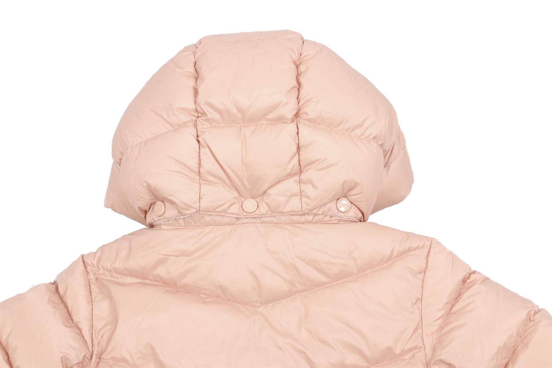 MONCLER PINK BABY GIRLS JACKET 12-18 MONTHS
