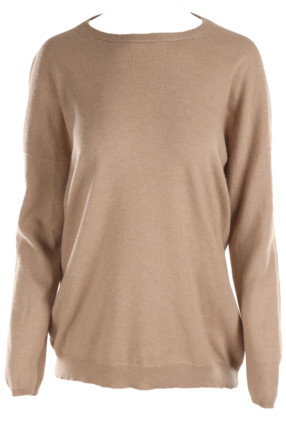 FABIANA FILIPPI TAUPE CASHMERE SWEATER LARGE