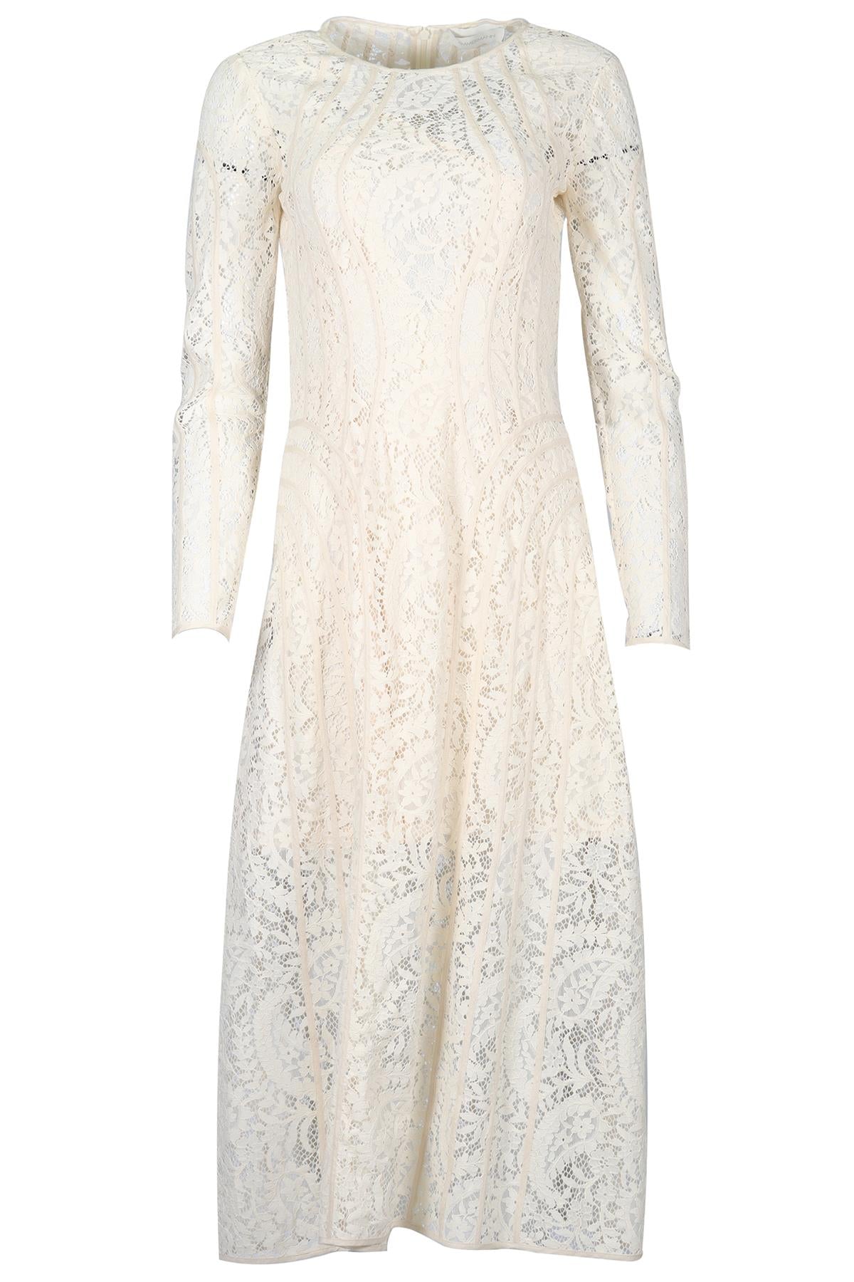 ZIMMERMANN LACE MAXI DRESS UK 12