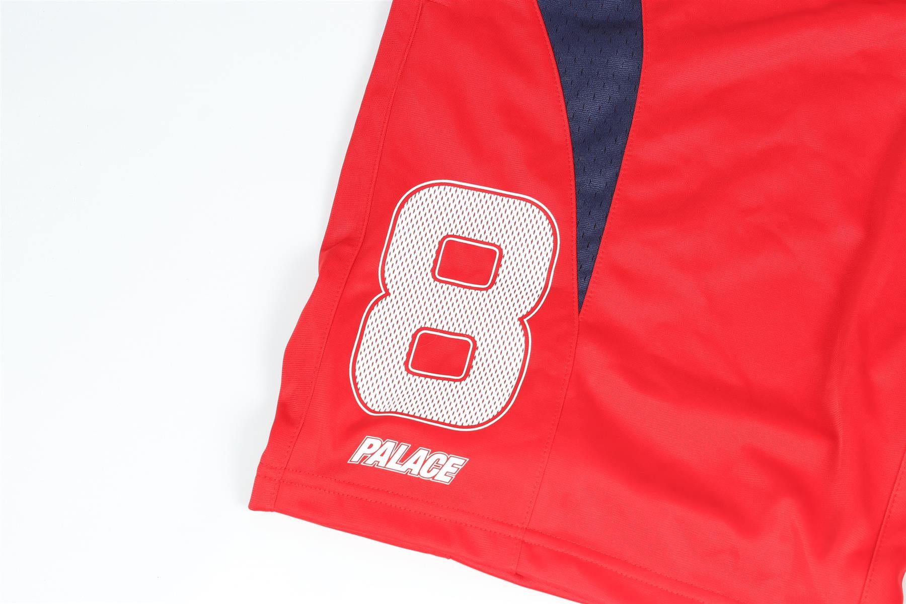 PALACE RED MEN'S JERSEY SHORTS MEDIUM