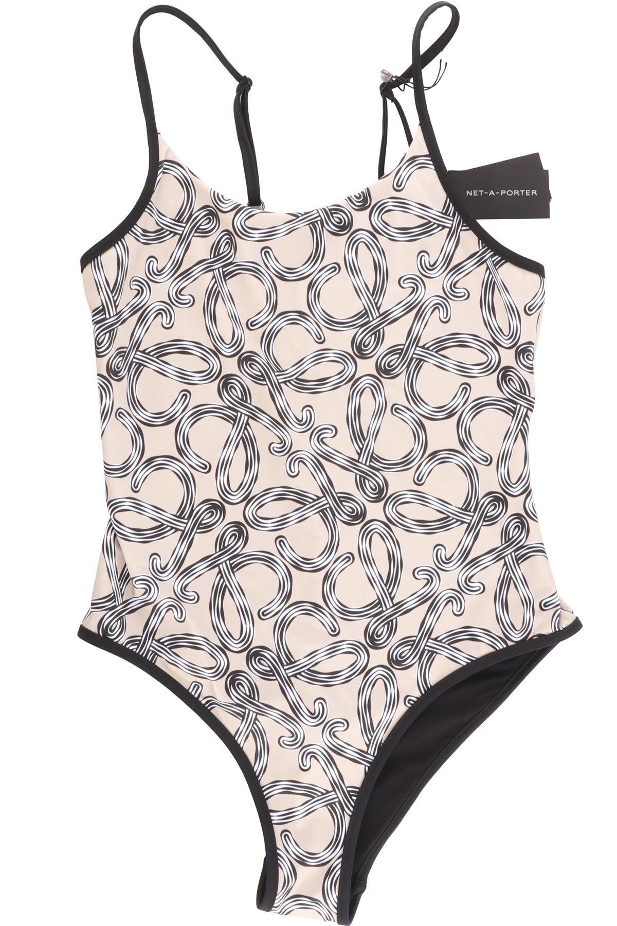 LOEWE + PAULA'S IBIZA BEIGE ONE PIECE SWIMSUIT LARGE