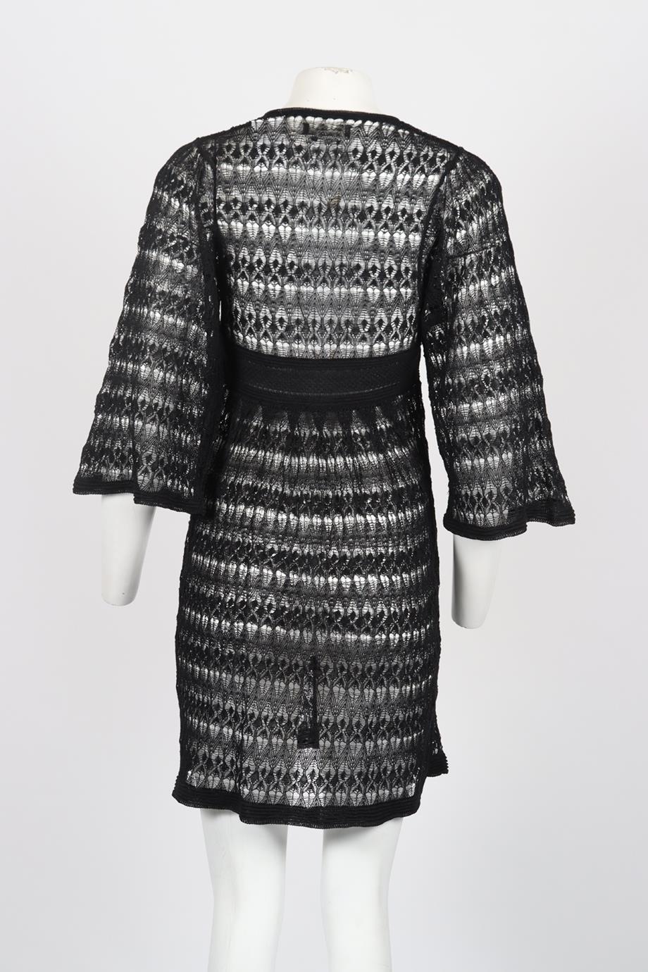 ISABEL MARANT LINEN BLEND MINI DRESS FR 38 UK 10