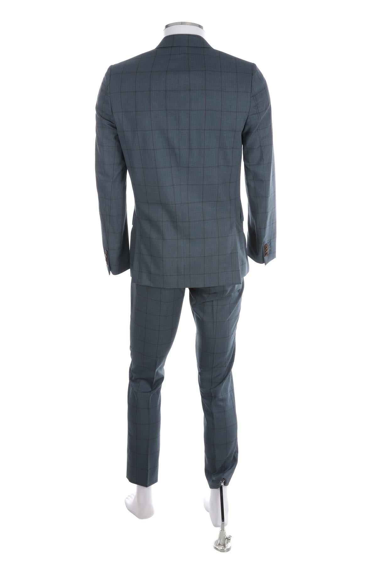 PAUL SMITH BLUE MENS WOOL SUIT UK/US 36 FR 36 IT 46