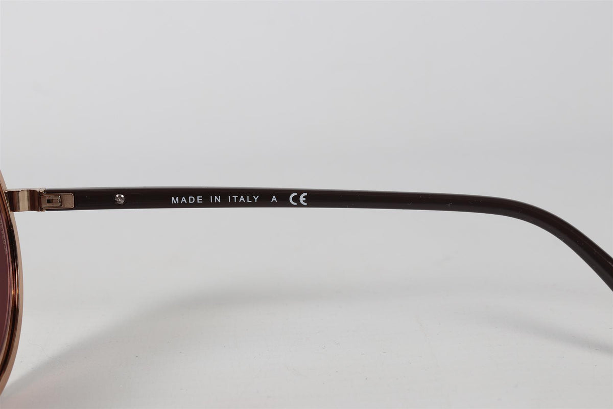 CHANEL ROUND FRAME ACETATE SUNGLASSES