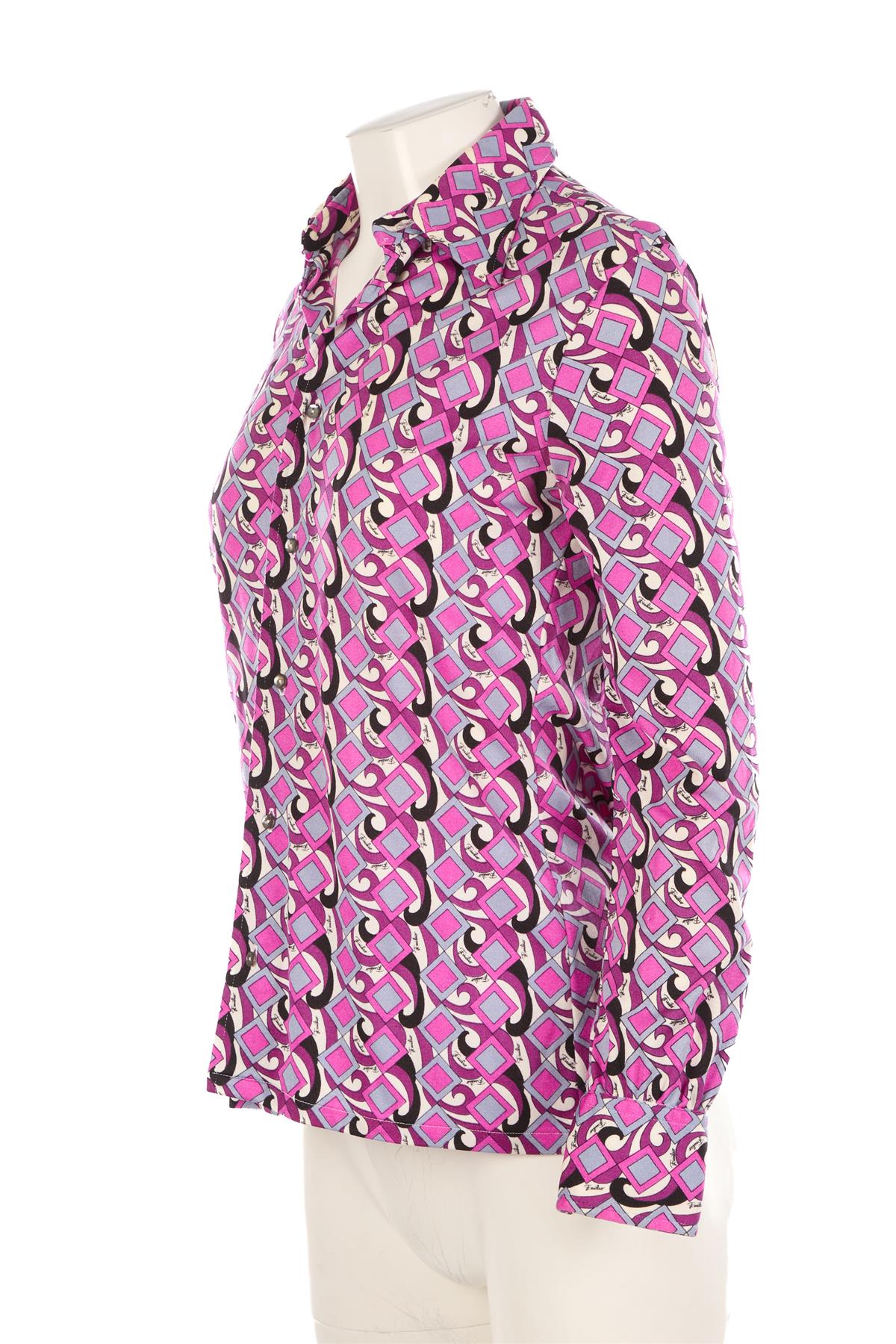 EMILIO PUCCI BY CHESA MULTI 1960-1970'S SHIRT UK 8