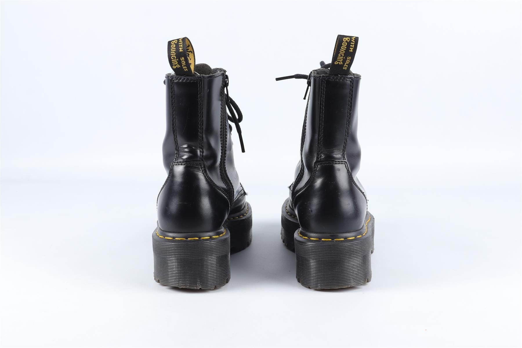 DR MARTENS BLACK LEATHER ANKLE BOOTS UK 5 EU 38 US 7
