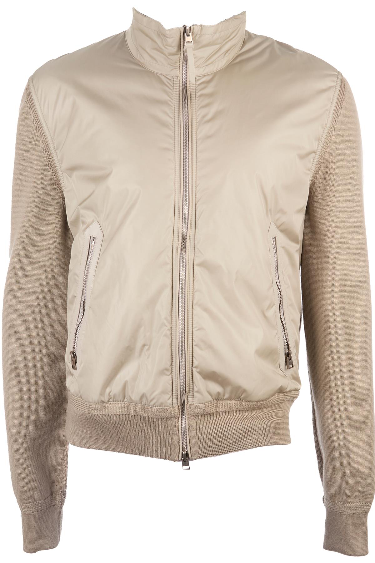 TOM FORD GREEN KNIT JACKET IT 52 UK/US 42