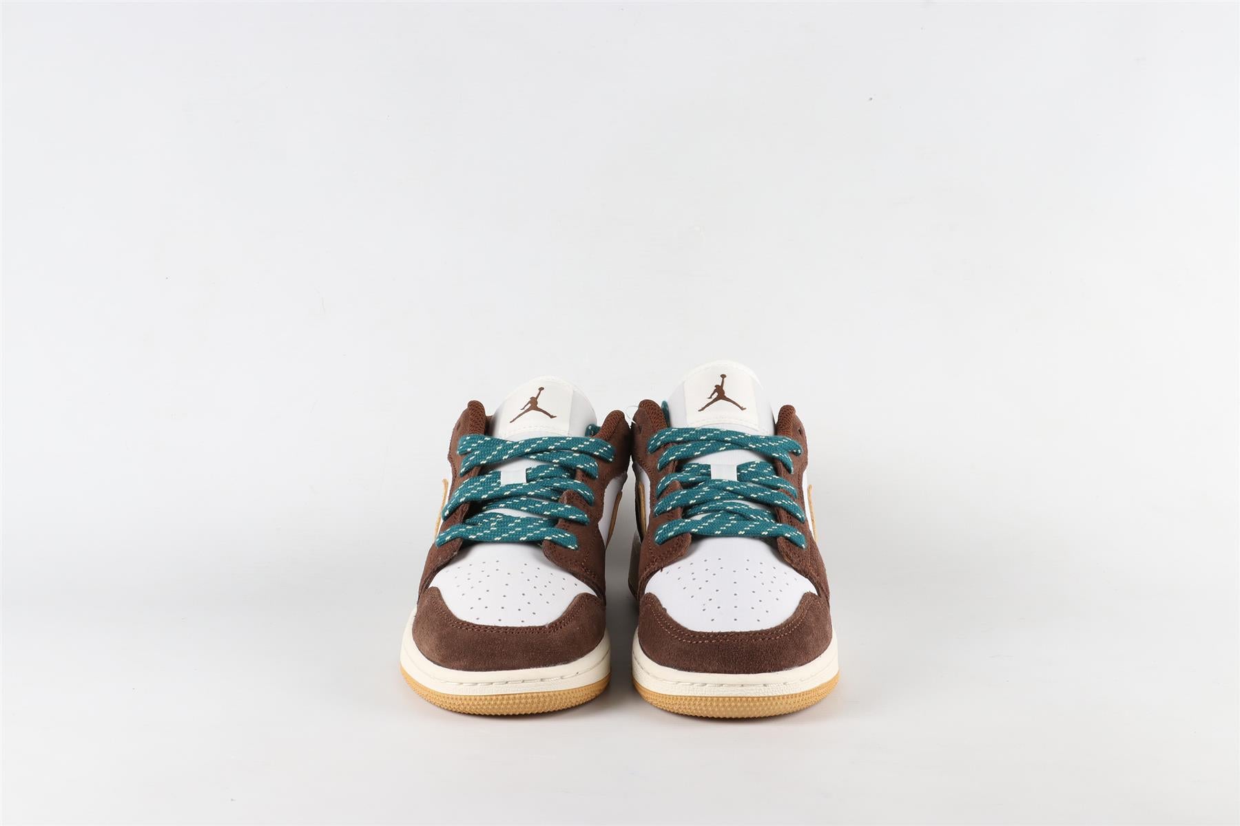 NIKE BROWN KIDS GIRLS AIR JORDAN SNEAKERS EU 35.5 UK 3 US 3.5