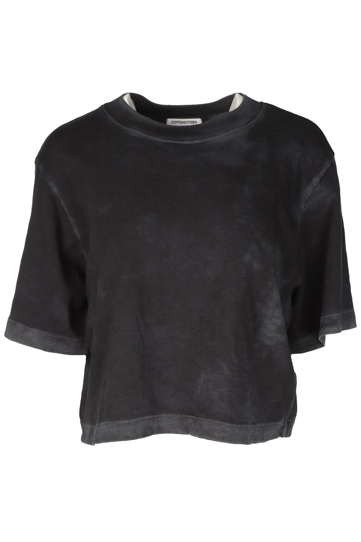 COTTON CITIZEN BLACK COTTON T-SHIRT SMALL