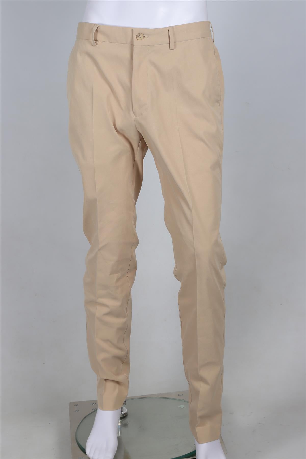 PETER MILLAR BEIGE MEN'S WOVEN STRAIGHT LEG PANTS UK/US WAIST 32