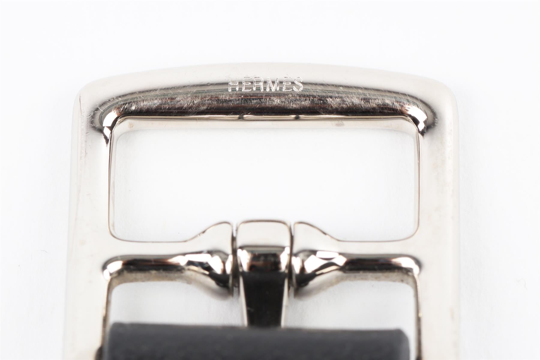 HERMÈS BLACK 2013 LEATHER BRACELET