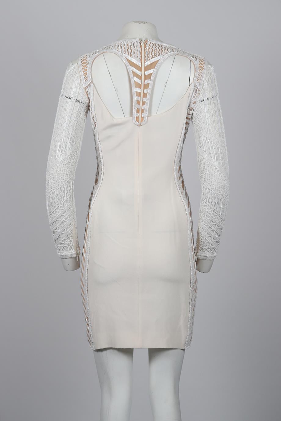 EMILLIO PUCCI SEQUINNED SILK MINI DRESS IT 38 UK 6