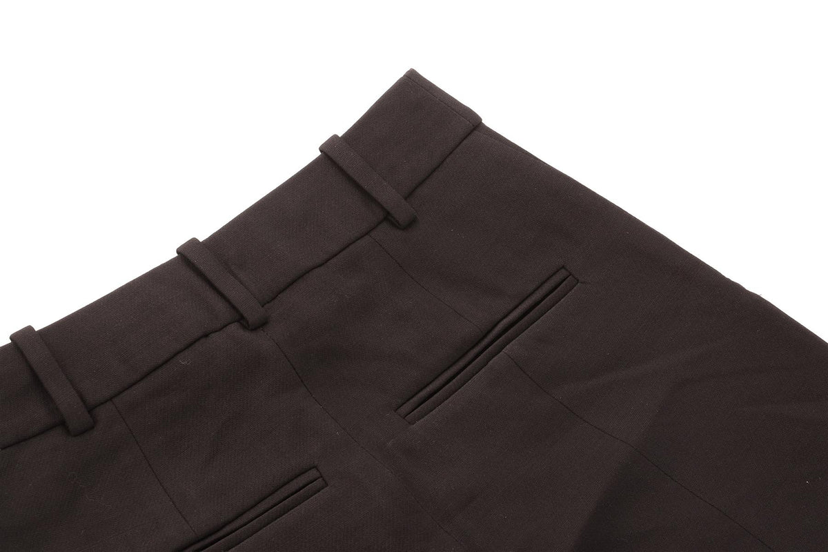 VALENTINO BLACK WOOL STRAIGHT LEG PANTS IT 36 UK 4