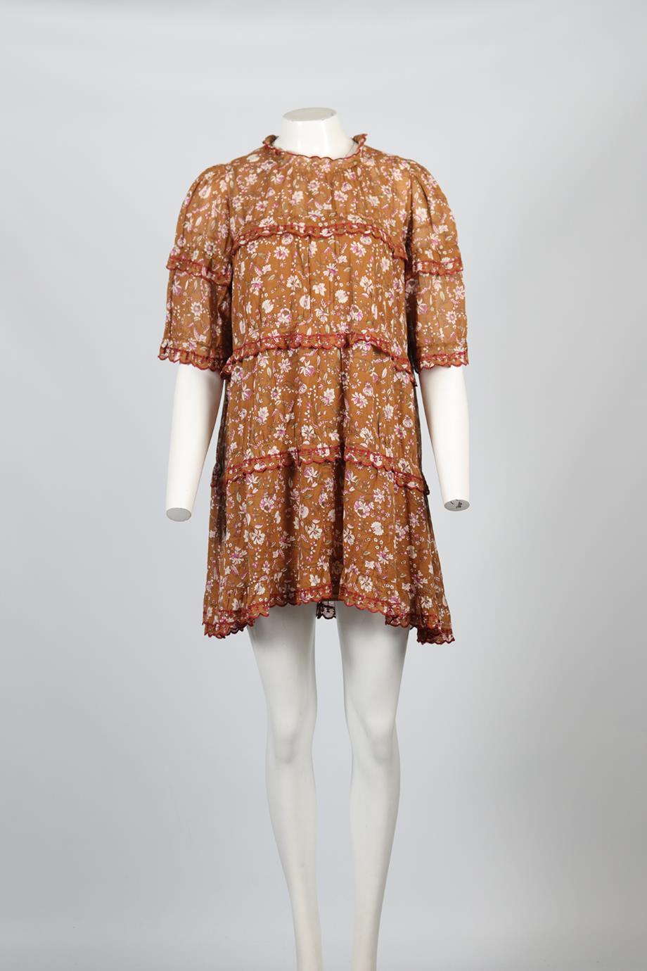 ISABEL MARANT ÉTOILE COTTON MINI DRESS FR 38 UK 10