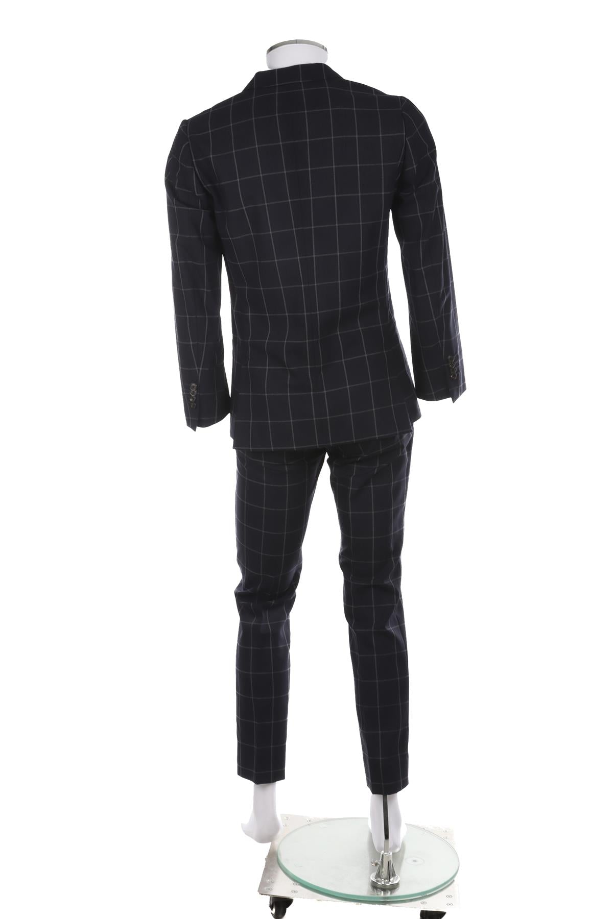 PAUL SMITH BLUE MENS WOOL SUIT UK/US 36 FR 36 IT 46