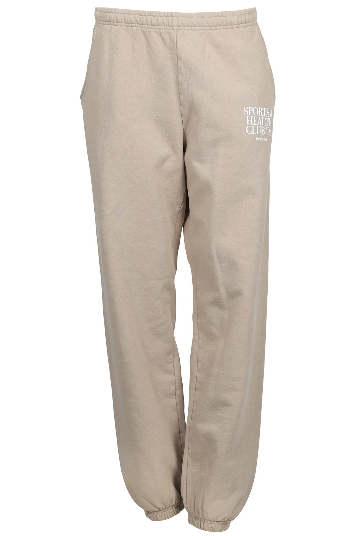 SPORTY & RICH COTTON BLEND TRACK PANTS MEDIUM