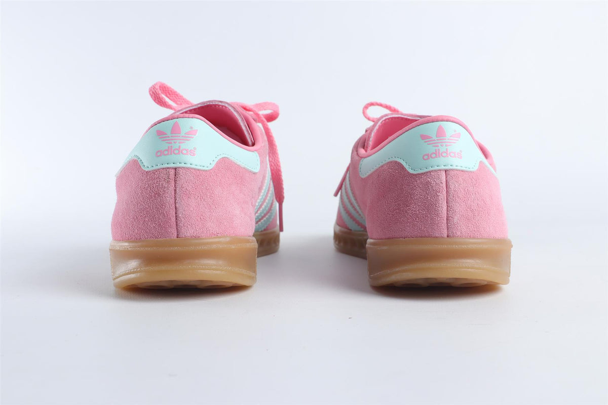 ADIDAS PINK HAMBURG 'BLISS PINK SEMI FLASH AQUA' SNEAKERS EU 38 UK 5 US 6.5