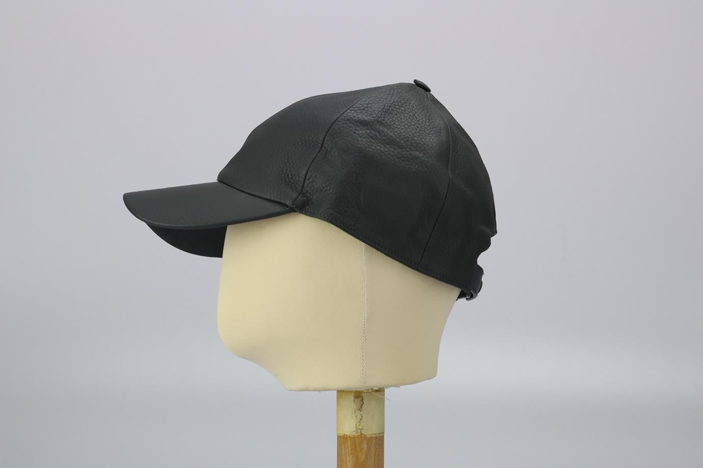 VIANEL LEATHER BASEBALL CAP 62 CM