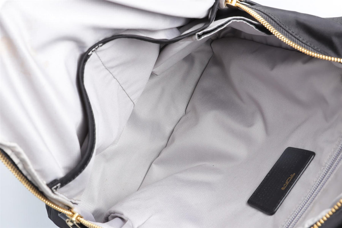 TUMI BLACK SHELL BACKPACK