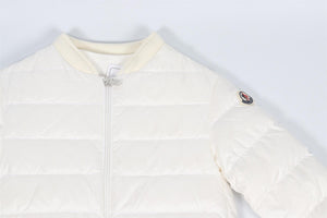 MONCLER WHITE KIDS GRILS PADDED JACKET 3 YEARS