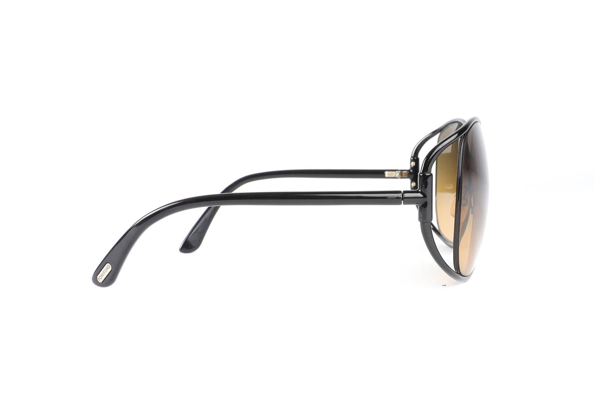 TOM FORD BLACK FRAME SUNGLASSES