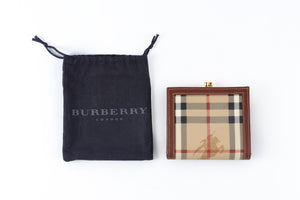 Burberry Brown Leather Wallet