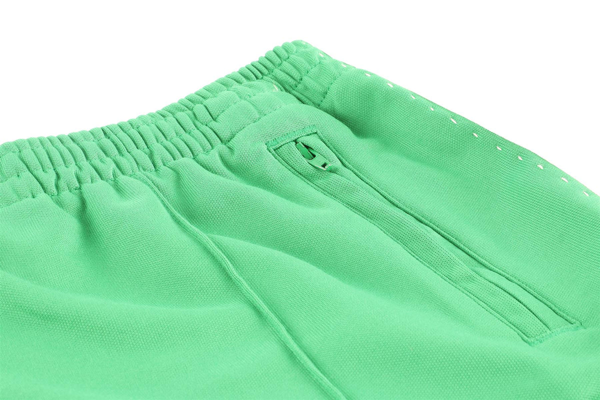 RE/DONE GREEN JERSEY SHORTS SMALL