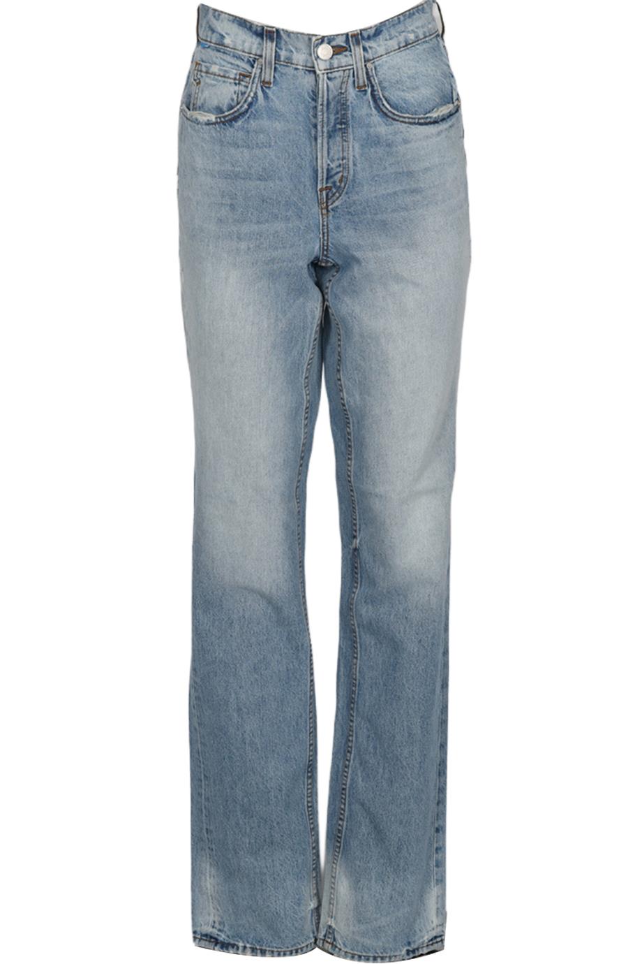 COTTON CITIZEN HIGH RISE STRAIGHT LEG JEANS W25 UK 6-8